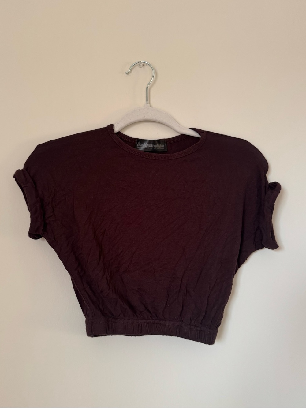 Cropped Short Sleeve Tee